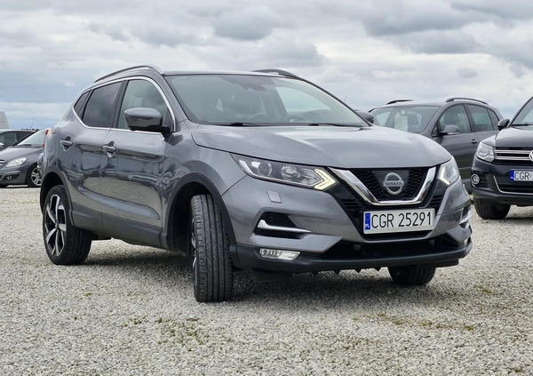 Nissan Qashqai cena 75999 przebieg: 63049, rok produkcji 2017 z Brok małe 407